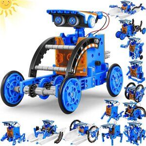 STEM 13-in-1 Education Solar Power Robots Toys for Boys Age 8+ , Educational